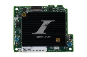 Dell C10W7 Emulex OCM14102B-U4-D DP 10G Blade Network Daughter Card