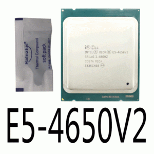 Intel Xeon E5-4650 V2 E5-4650V2 10 Core 2.4GHz LGA2011 Processor