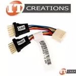 LOT OF 4 HP Y SPLITTER FAN CABLE ADAPTER FOR HP PROLIANT DL180 G6 - 6017B0214901