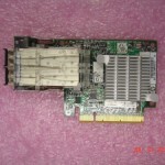 HP 490712-001 DUAL PORT 10GBE NETWORK SERVER ADAPTER MODULE 487798-001 W/ GBICS