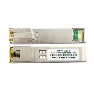 1*1000BASE-T Gigabit SFP to RJ45 Copper Ethernet Modular Transceiver for Cisco