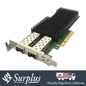 Intel Dual Port SFP28 25GbE NIC PCIe 3.0 Ethernet Server Adapter Low Profile