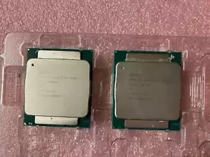 2x Intel Xeon E5-2608LV3 SR21P 2.0GHz CPUS