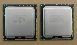 *MATCHED PAIR* INTEL XEON X5670 Six Core 2.933GHz LGA1366 CPU Processor SLBV7