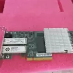 HP 593715-001 HP NC523SFP 10GB. Dual Port PCI E Adapter card w/Small Bracket