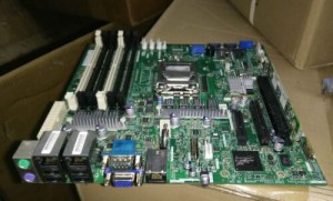 HP 531560-001 576932-001 DL120G6 Server Motherboard w/511809-001 Riser X3430 CPU