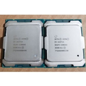 Matched Pair Intel Xeon E5-2683 V4 E5-2667 V4 E5-2643 V4 E5-2637V4 LGA2011-3 CPU