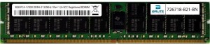 726718-B21 - HP Compatible 8GB PC4-17000 DDR4-2133Mhz 1Rx4 1.2v ECC RDIMM