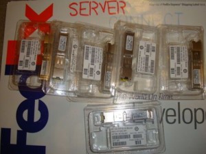 -- QTY 1 -- HP AJ718A 468508-001 8Gb SW ( FC)  (SFP) Transceiver AJ718-63001