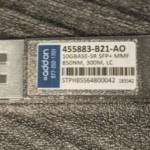 ADD-ON 10Gb SR transceiver 455883-B21-AO for HP ProCurve