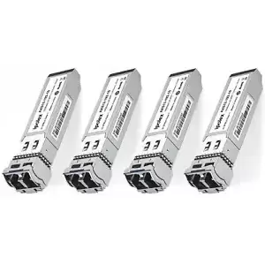 4 Pack 10Gbase-Lr Sfp+ To Lc Single Mode Transceiver For Cisco Sfp-10G-Lr, 10G