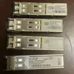 Genuine Cisco GLC-SX-MM COM 1000BASE-SX Transceiver Mod Lot of 4