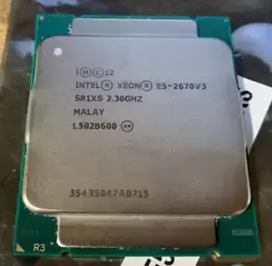 Intel Xeon E5-2670 v3 SR1XS 2.3GHz 3MB 30MB Cache Socket 2011-3 120W Processor