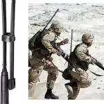 Dual Band Foldable CS Tactical SMA Ham Radio Antenna For Baofeng BF-F8HP UV-5R U