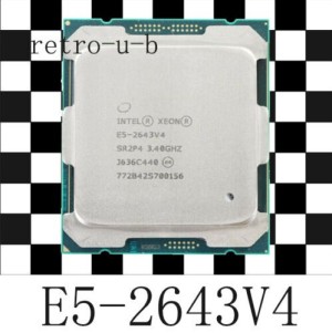 Intel Xeon E5-2643 V4 SR2P4 3.40GHz 6-Core 20MB CPU Processor 2643V4