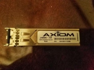 HP compatible AXIOM J4858C-AX Gigabit-SX-LC Mini-GBIC Transceiver
