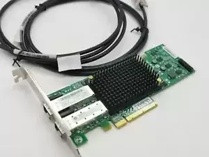 HP NC552SFP 10Gb 2-port Ethernet Server Adapter 614506-001 +2PCS SFP+ Cable