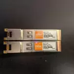 Lot of 2x Cisco Compatible GLC-T 1000base-T SFP Transceiver Modules