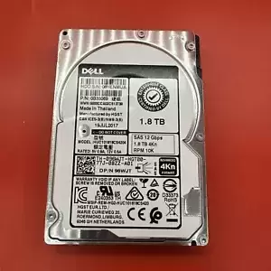 Dell 1.8TB 10K SAS 12Gb/s 2.5" HDD - No Tray