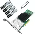 Intel X710-DA4 10Gbps Pci-e 3.0 x8 Ethernet Server Adapter & Intel 850nm Module