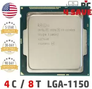 Intel Xeon E3-1276 V3 3.60GHz 4-Core 8MB LGA1150 Workstation CPU Processor SR1QW