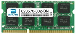 820570-002 - HP Compatible 8GB PC4-17000 DDR4-2133MHz 1Rx8 1.2v Non-ECC SODIMM