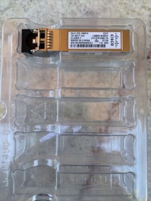 Genuine Cisco GLC-FE-100FX 100Base-FX SFP Transceiver Module 10-2077-02.