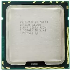Intel Xeon Processor CPU SLBV7 X5670 2.93GHz 6 Core 12MB 6.4GT/s