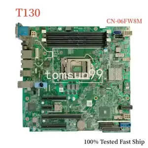 For Dell T130 T330 Server Motherboard 13126-1 06FW8M 6FW8M 0FGCC7 026G78