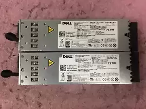 2x Dell 717W 80+ Gold Power Supply RN442 for Dell PowerEdge R610 | C187*