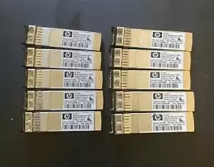 LOT OF 10 HP AJ716A 8GB B-Series SW Fiber Channel FC SFP+ Transceiver 468507-001