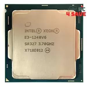 Intel Xeon E3-1240 V6 3.70GHz 4-Core LGA1151 8MB Server CPU Processor SR327 72W