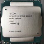 Intel XEON E5-2699V3 CPU LGA2011-3 compatiabe with X99 motherboard 18 cores 145W