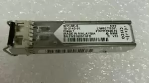 CISCO SFP-GE-S PN: 10-2143-01 - SFP TRANSCEIVER MODULES - LOT OF 3 - NICE!