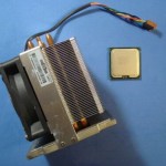 HP ML350 G5 Server Heatsink & Fan 411354-001 w/ Xeon E5430 2.66GHz Quad-Core CPU