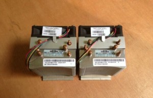 HP 411354-001 413977-001 416162-001Radiator fan for ML350 G5 server Radiator