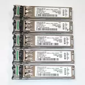 Lot of 5 -Cisco | ONS-SI-GE-ZX | 1000BASE-ZX 1550nm SM I-Temp Transceiver Module