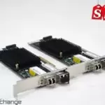 LOT of 2: HP Dual-Port 10GbE Server Adapter NC550SFP