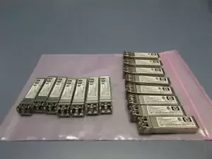 Used Lot of 15 Genuine HP 8G SW B-series FC SFP+ (AJ716A) Transceiver Module