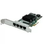*** Dell X8DHT I350-T4 QUAD PORT GIGABIT ETHERNET SERVER ADAPTER Low Profile ***