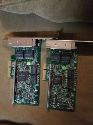 Dell KH08P Broadcom  Ethernet Server Adapter lot x 2