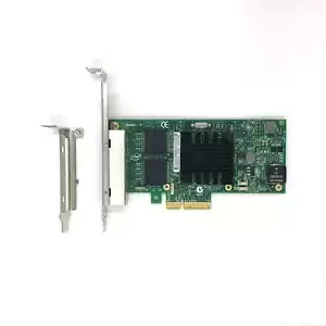 Quad Ports Card Intel i350-T4 PCIe Network Adapter x4 NEW Ethernet I350-T4V2 NIC