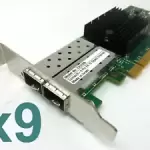 Lot of 9 Mellanox CX312B ConnectX-3 Pro 10gb Ethernet Dual SFP+ Port Low Profile