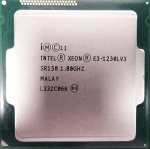 Intel Xeon E3-1230L V3 1.8GHz LGA 1150 SR158 25W 4C/8T 8M Cache CPU Processor