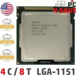 Intel Xeon E3-1280 3.50GHz 4-Core 8MB  LGA1155 Workstation CPU Processor SR00R