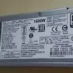 HPE 863373-001  1600W AC POWER SUPPLY PLATINUM FOR HPE DL360 DL380 GEN10