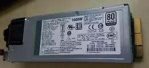 HPE 863373-001  1600W AC POWER SUPPLY PLATINUM FOR HPE DL360 DL380 GEN10