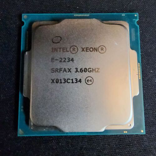 Intel Xeon E-2234 3.60GHz FCLGA1151 Processor (BX80684E2234)
