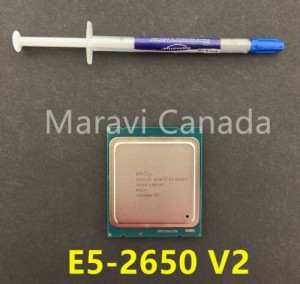 Intel Xeon E5-2650 V2 Eight 8-Core SR1A8 2.6GHz LGA 2011 Socket R CPU Processor