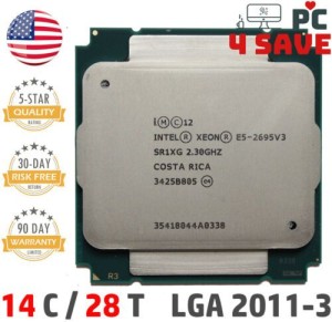 Intel Xeon E5-2695 V3 SR1W9 SR1XG 2.30GHz 35M 14-Core LGA 2011-3 Server CPU 120W